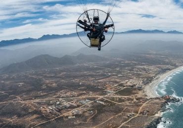 Aerial Photographer Paraglider