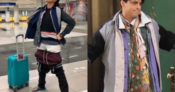 Passenger Beats The Airlines By Channeling Joey Tribbiani