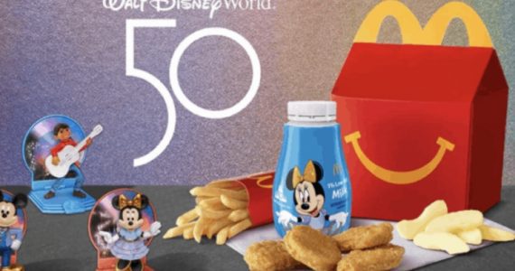 McDonald’s Releasing New Disney-Themed Happy Meals Toys