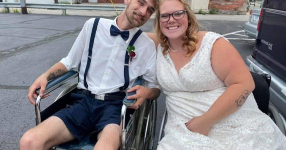 Paralyzed Mom-to-Be Beats Odds and Walks Down Aisle at Her Wedding