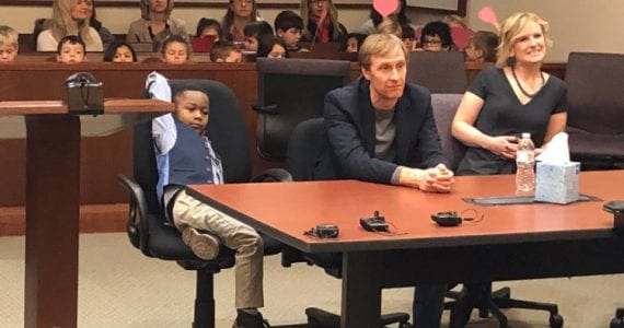 Entire Kindergarten Class Adoption Hearing