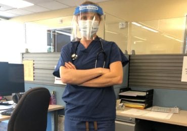 Olympian-Turned-Doctor Works On Front Lines Of Coronavirus Pandemic