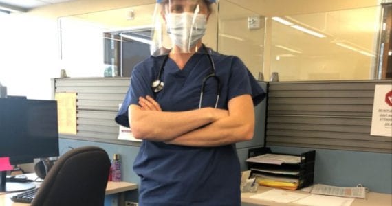 Olympian-Turned-Doctor Works On Front Lines Of Coronavirus Pandemic